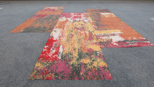 Objekt Teppichboden Individual-Design, Digitaldruck, auch als Modul Planken 100 
              cm x 25 cm aus Berlin kaufen