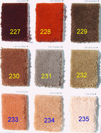 Teppichboden günstig online kaufen für Privatpersonen - Velours Farben