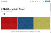 Bodenbelag Linoleum seit 1860