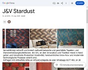 Tapeten aus England JV Stardust