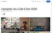 Google Fotos Tapeten viptapete neu Cole and son 2025