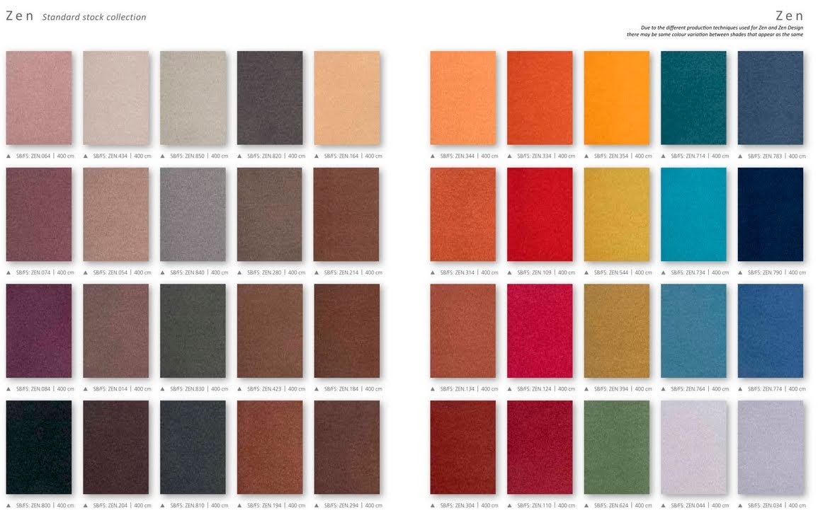 Teppichboden Meterware 4m breit uni Farben Design Lano in Berlin oder online kaufen