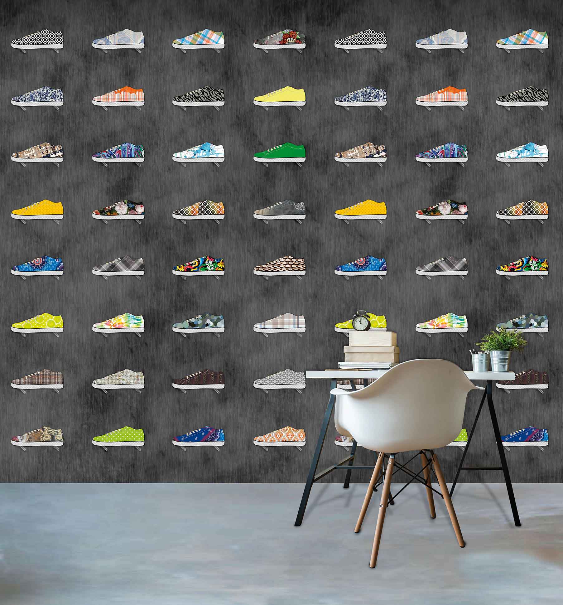 Fototapete Pop Art Schuhe zum online kaufen