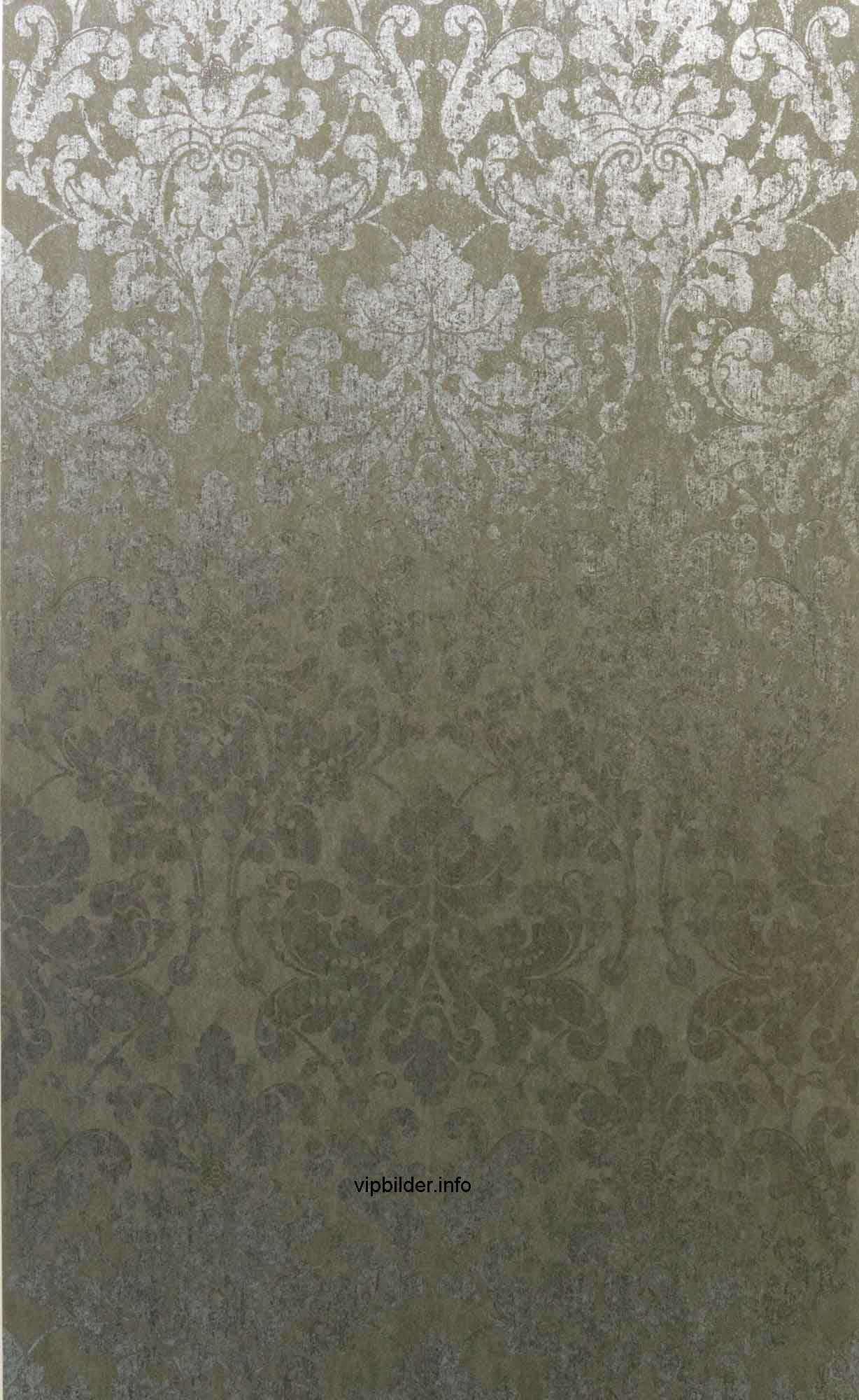 Omexco Luxus Stil Tapete Palazzo metallic Ornamente silber online kaufen