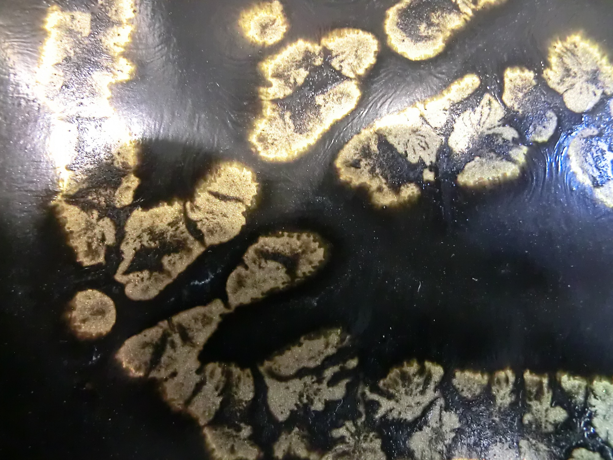 Metalltapete gold schwarz aus dem Baumarkt Berlin online kaufen