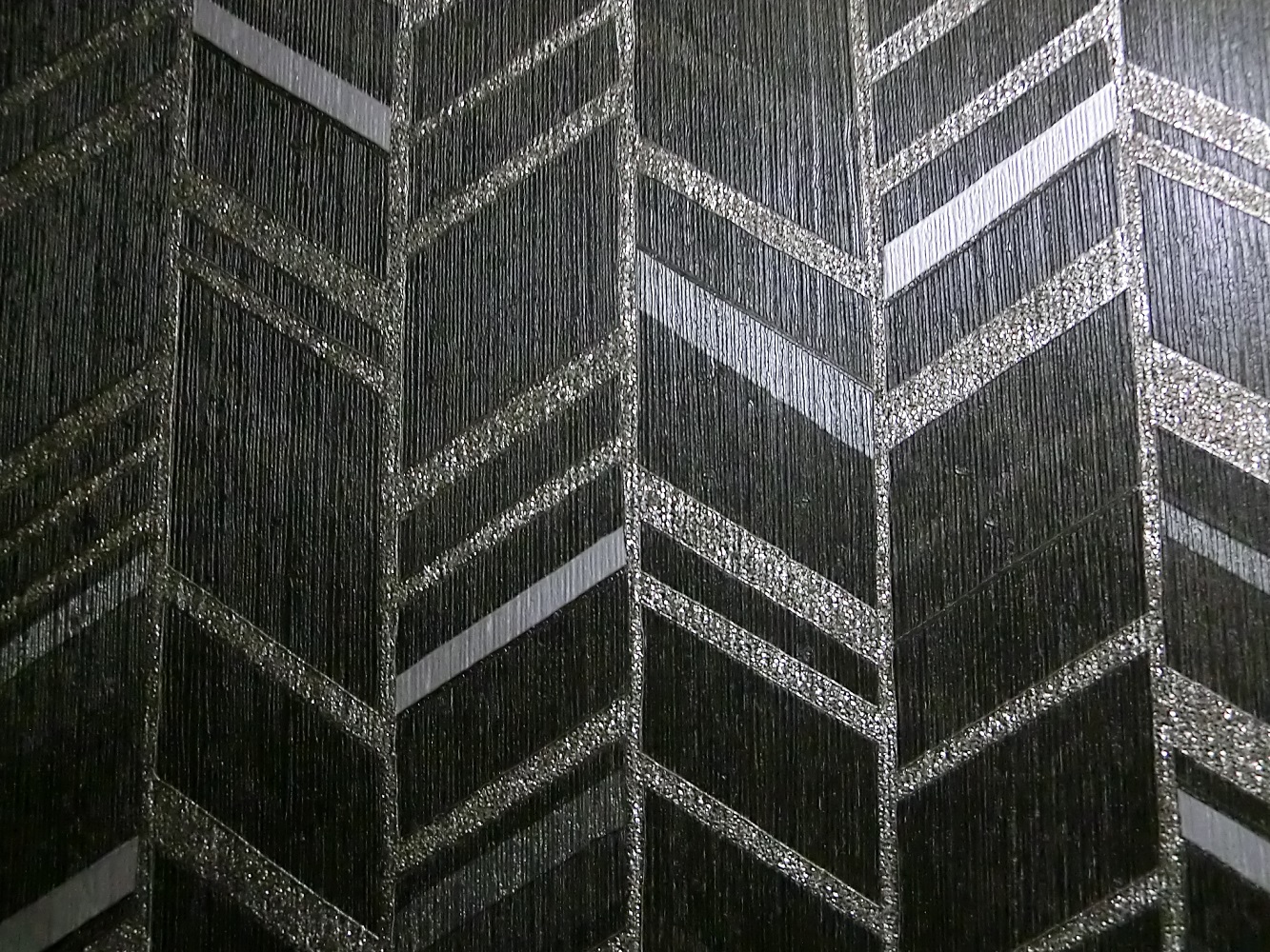 Metall Tapete silber grau schwarz aus Berlin online kaufen